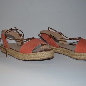 Orange Klub Nico Eloise Espadrille Sandal, Size 9 Medium
